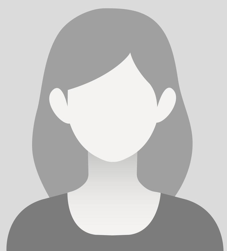 Blank female profile picture