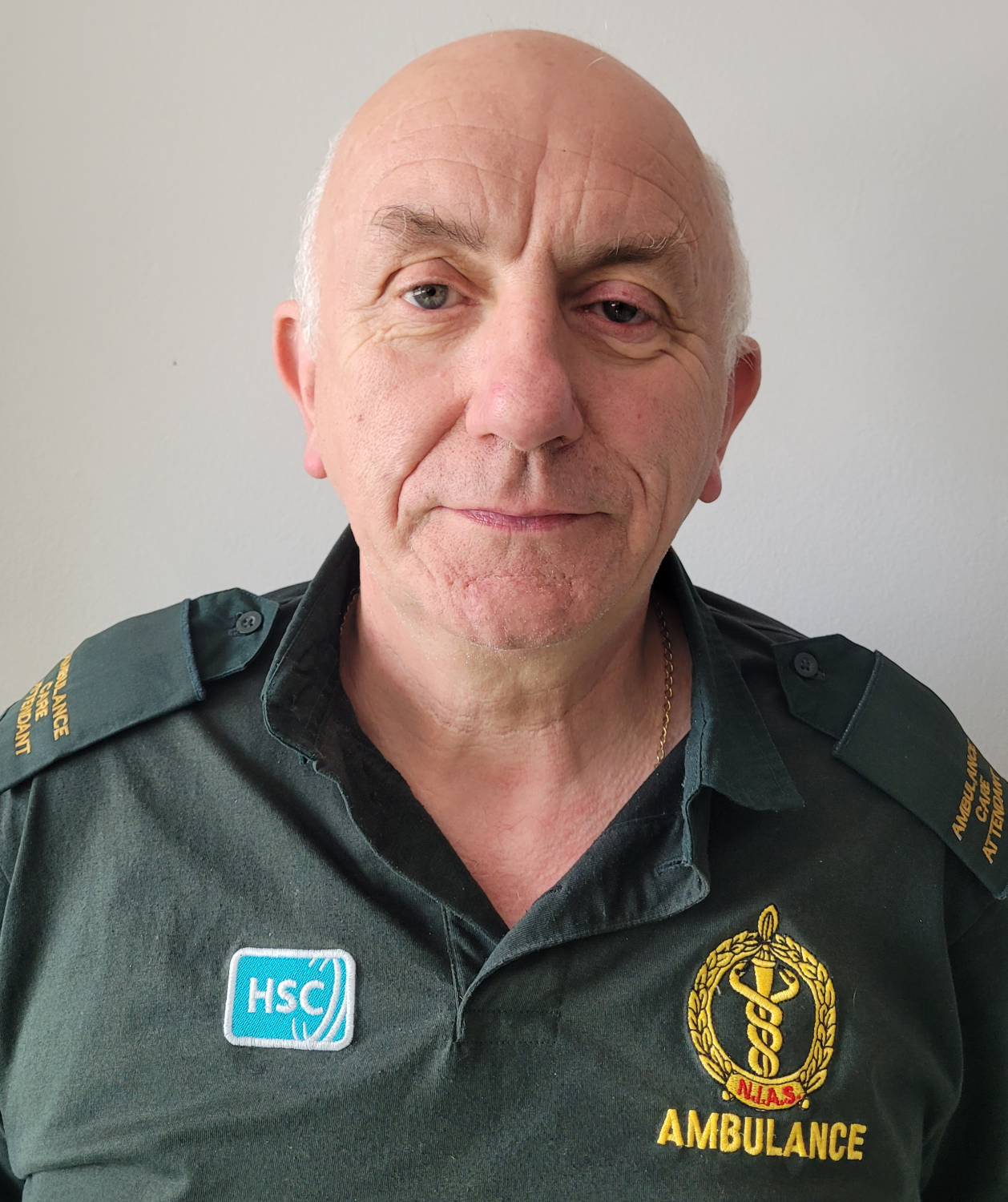 Photo of Maurice Kerrins ACA standing against a white wall for profile